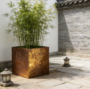 Jardinière <span class=keywords><strong>en</strong></span> acier corten, finition rouille, écologique, pour la culture de <span class=keywords><strong>l</strong></span>égumes biologiques - Product Image 5