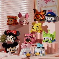 Jouet de construction en plastique à petites particules Lie Lie Union Doll, blocs de construction, cadeau de Noël, kit de 200 à 400 pièces, 7101-7147