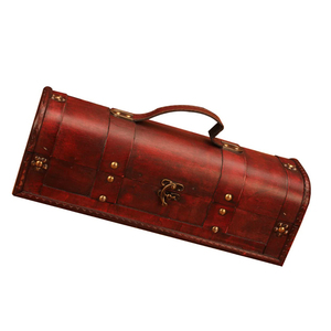 Großhandel Luxus Premium langlebige Vintage Aufbewahrung sbox mit Deckel anpassbare Logo Holz Wein kisten für Wein Geschenk - Product Image 1