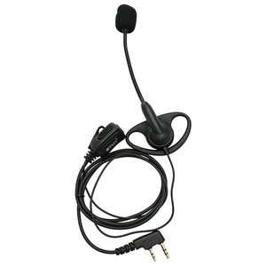 Auriculares con Micrófono de 2 Pines Tipo D para Baofeng UV-32 UV-82 UV-9R PLUS Kenwood NX-1200 NX-1300 PTT Walkie Talkie Radio Bidireccional - Product Image 1