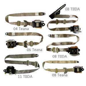 Cinturón <span class=keywords><strong>de</strong></span> <span class=keywords><strong>seguridad</strong></span> para coche, accesorio <span class=keywords><strong>de</strong></span> alta calidad, venta al por mayor <span class=keywords><strong>de</strong></span> fábrica, para <span class=keywords><strong>Nissan</strong></span> TEANA/08 <span class=keywords><strong>TIIDA</strong></span>/livaro/QASHQAL/SYLPHY/SUNNY - Product Image 2