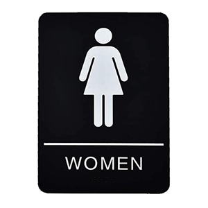 Baño Aseo Baño Lavabo WC Instalación Caballeros Señoras Hombres Mujeres Oficina pública privada Hotel Indicador de negocios - Product Image 2