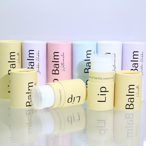 친환경 트위스트업 종이 튜브 립밤 판지 원형 데오도란트 포장 도매 - Product Image 3