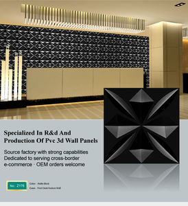 All'ingrosso argento spazzolato 3D PVC pannelli di parete leggera onda muro di mattoni adesivo per interni per camera da letto bagno esterno palestra - Product Image 4