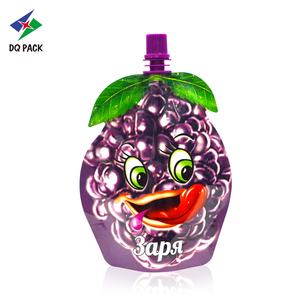 사용자 정의 인쇄 150ml 180ml 200ml 과일 모양 스탠드 스파우트 파우치 주스 포장 가방 - Product Image 2