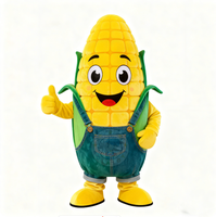 Costumes de mascotte de maïs jaune de haute qualité / Costumes de mascotte de plante