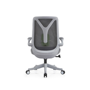 QS-OMC01 Drehbarer Bürostuhl mit Klappbaren Armlehnen und Rollen - Product Image 3