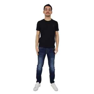 มิก52026ฮิปฮอปเสื้อยืดสีดำทึบสกรีนพิมพ์ลายอัด180กรัมผ้าระบายอากาศมีให้ฟรี - Product Image 1