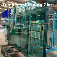 Panneau de verre trempé de sécurité sur mesure de 10 mm, verre flotté plat à faible teneur en fer pour table, cloison, mur, utilisation en mobilier