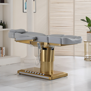 Luxury Electric Waxing Treatment Eyelash Extension Guangdong Hydro Massage <b>Table</b> Cosmetic Lash Bed Beauty Salon Beauty Bed - Product Image 3