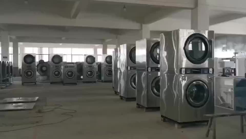 Usine Vente Directe Professionnel Entièrement Automatique Laverie Pile Équipement de Séchage