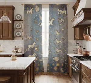 Vintage Cosmos Blossom Window <b>Curtains</b> Dense Floral Panel 70% Light Blocking Premium Printed Drapes for Living Room Bedroom - Product Image 2