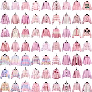 Suéteres y Cárdigans Cálidos de Invierno para Mujer al por Mayor, Tejidos en Poliéster/Algodón, Envío Combinado de Fabricantes de Ropa - Product Image 1