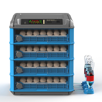 Tiroir à double alimentation à usage domestique Type de rouleau Capacité de 400 œufs Mini incubateur entièrement automatique
