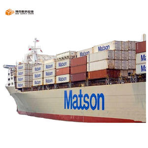 Matson nave veloce Shanghai a <span class=keywords><strong>USA</strong></span> spedizione oceanica DDP miglior spedizioniere logistica 18-20 giorni veloce LAX9 ONT8 1 IUSJ <span class=keywords><strong>FBA</strong></span> - Product Image 1