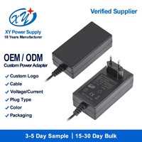 Adaptateur prise EU 12V 5A 60W Alimentation à découpage AC/DC OEM Tension personnalisée Logo Certifié GS CE