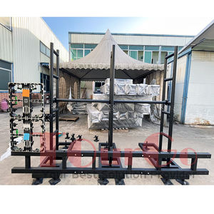 Pantalla LED de pared de video LED de altura ajustable Soporte de tierra Altura elevada 1m, estilo volado y suelo - Product Image 6