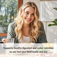 Complément alimentaire de haute qualité pour soutenir l'appétit chez l'adulte - Digestion saine et rétention d'eau - 60 capsules/flacon