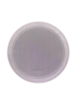 Haut-parleur coaxial de plafond CaiDS ABS 6 pouces 20-30W blanc 100V pour musique d'ambiance et home cinéma