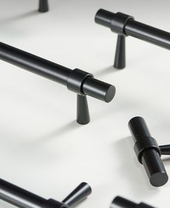 มือจับลิ้นชักทองเหลืองสีดำด้าน - สไตล์ฝรั่งเศสกลางศตวรรษ สำหรับตู้และตู้เสื้อผ้าสไตล์อเมริกันโมเดิร์น - Product Image 6