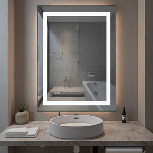 <span class=keywords><strong>Miroir</strong></span> décoratif mural auto-éclairé, étanche IP44, pour salle <span class=keywords><strong>de</strong></span> bains, produit cosmétique avec lumière LED - Product Image 1