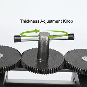 <span class=keywords><strong>Laminoir</strong></span> Électrique Robuste Ostrich 160mm 750W 1HP pour la Fabrication de Bijoux avec Cadre de Plaque de Traçage pour Fils d'Or et d'Argent - Product Image 3