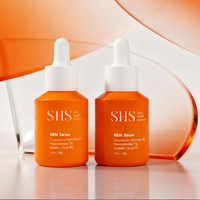 Vente en gros de flacons en verre vides avec compte-gouttes pour cosmétiques, soins de la peau, sérum corporel, huile de croissance des cheveux, 10 ml, 15 ml, 30 ml, 1 oz, épaule oblique