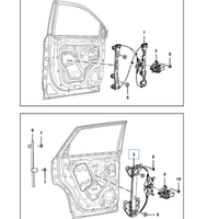 24376719 Ensemble de lève-vitre électrique 24376719 pour BAOJUN 510