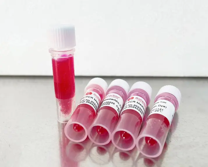 Solarbio High Quality 1ml 5ml 100ml PCR Master Mix With Red Dye