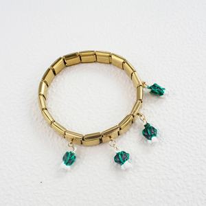 Bracelets à breloques de mode italienne, nouvelle série de pendentifs en forme de fruits et de fleurs, bracelet élastique, assemblage personnalisé - Product Image 6