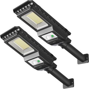 Solar Powered 156LED Flood <b>Lights</b> 1000LM <b>Motion</b> <b>Sensor</b> IP65 Waterproof LED Lamp for Yard Garden Villa Commercial Outdoor Use - Product Image 1