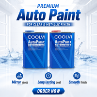 Peinture liquide transparente haute brillance à séchage rapide pour carrosserie automobile, vernis de réparation de haute qualité, vente directe du fabricant