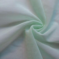 Haute qualité vert peau amical 90GSM puissance Net maille Tulle Polyamide Spandex tissu soutien-gorge danse jupe Shapewear sous-vêtements tissus