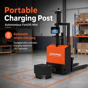 Robot compact de manutention de palettes autonome MINI Stackerman pour entrepôts, secteurs de la santé et logistique industrielle - Product Image 3