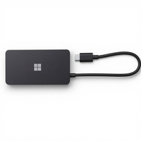 Untuk Microsoft Surface USB-C Travel Hub Portable Docking Station 5-in-1 Dock dengan Port VGA
