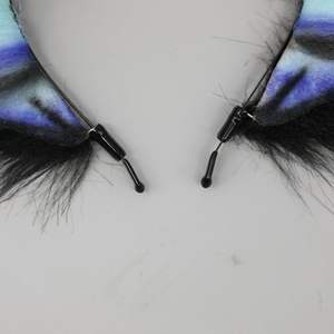 E0080 fantezi yıldızlı Tassel püskül ve küpe ile kanatları ve boynuzları ile serin hayvan kulaklar kafa bandı cadılar bayramı Cosplay - Product Image 5