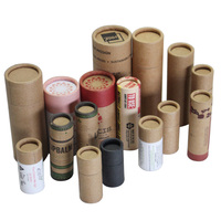 Tube de baume à lèvres biodégradable Déodorant Rouleau cosmétique Emballage Push Up Tubes