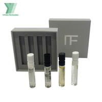 Boîte cadeau de luxe en carton rigide pour cosmétiques et parfums, avec logo personnalisé, emballage premium pour échantillons de parfum avec insert en EVA