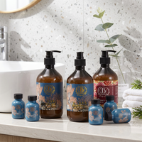 Shampoo d'hôtel, lotion pour éclaircir la peau, gel douche parfumé pour femmes, fournitures d'hôtellerie 5 étoiles, OEM personnalisé