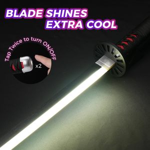 Espada Katana LED Demon, Cuchilla Nichirin Luminosa Recargable para Cosplay - Product Image 1