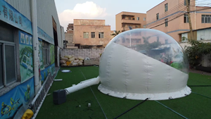 Tente à trois bulles en PVC grande tente de camping familiale de luxe personnalisée <span class=keywords><strong>maison</strong></span> pour tente extérieure - Product Image 4