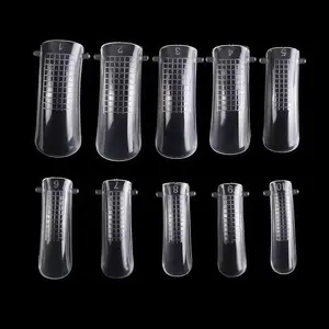 GUYO Professional Wholesale Crystal False Nail Tips Press On Tips