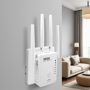 Répéteur <span class=keywords><strong>WiFi</strong></span> 6 AX3000 avec deux ports Ethernet Gigabit, couverture domestique complète 3000 Mbps, extension de signal Mesh de haute valeur - Product Image 3