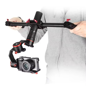 Eachshot Professional Dual Handle <b>Grip</b> Handheld Handlebar Kit for Gimbal of Crane Feiyu MOZA 3 Axis Gimbal Professional Dual Han - Product Image 4