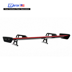 ปีกหลังทรงคอหงส์แบบ LED คาร์บอนไฟเบอร์แห้ง สำหรับ BMW G87 M2 ปี 2023-2027 - Product Image 1