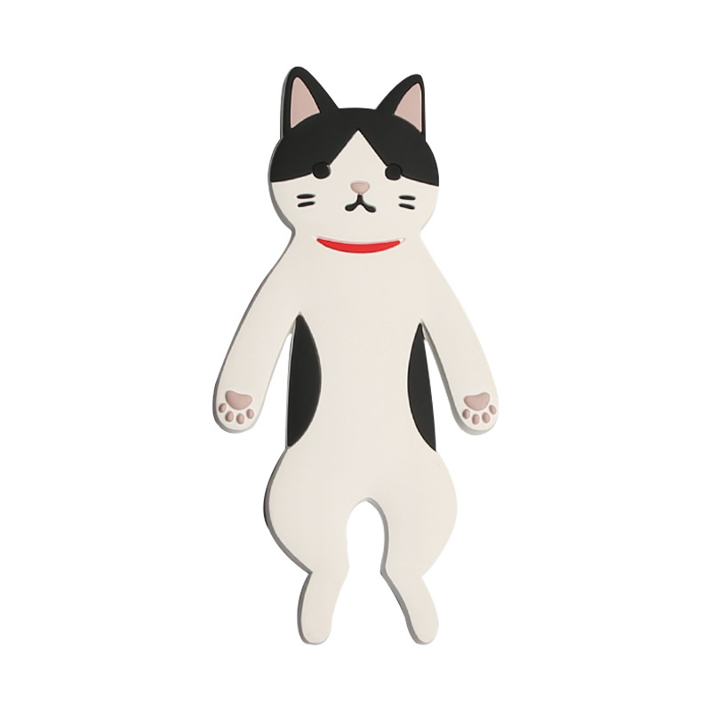 Chat noir et blanc
