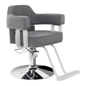Sillón de barbero reclinable giratorio de 360 grados de alta calidad, adecuado para peluquerías, bomba hidráulica de alta resistencia - Product Image 5