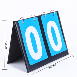 Compteur de score manuel de tableau de bord Portable pour volley-ball Tennis tableau de bord à deux chiffres <span class=keywords><strong>Flipper</strong></span> fournisseur de sport - Product Image 3
