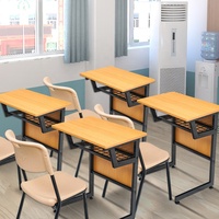 Plateau de bureau en bois pour table et chaise d'école, design moderne, pour centre de tutorat, résistant aux rayures, Philippines, Manille
