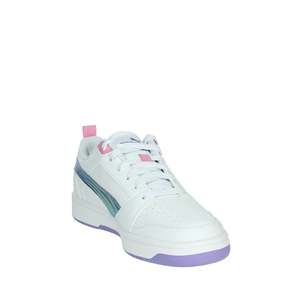 Puma Girls' Sneakers White Size 37 <b>Iridescent</b> Stripe Casual Shoes - Product Image 5